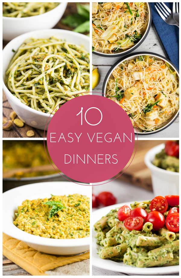 10 Easy Vegan Dinners, Perfect for Busy Nights - The Veggie Chick