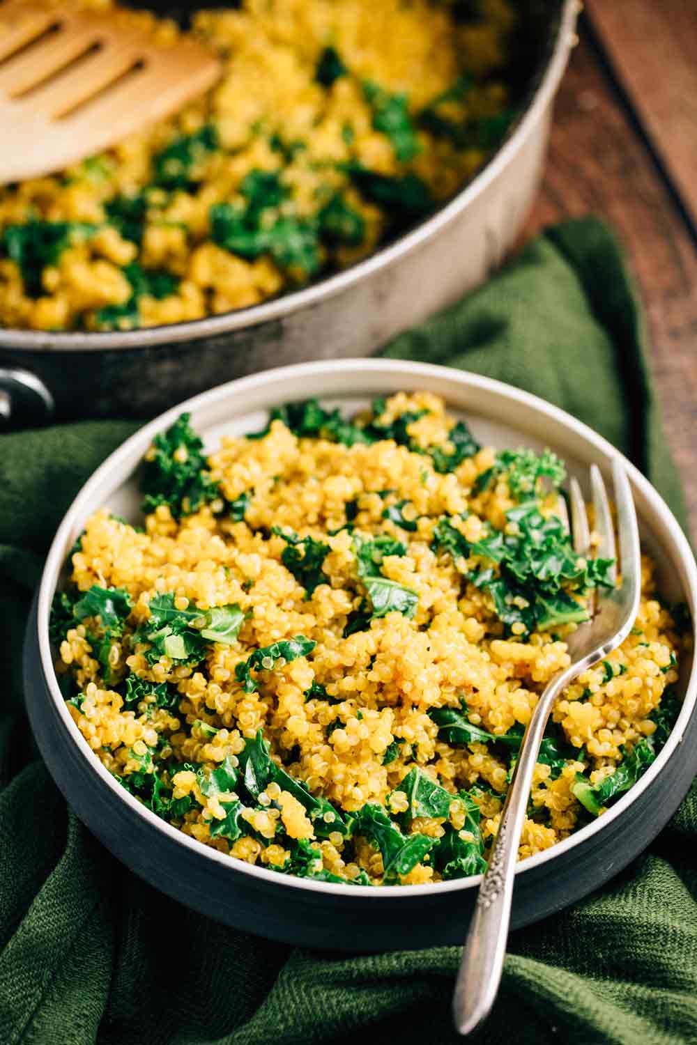 Kale Quinoa (Vegan, Gluten Free)
