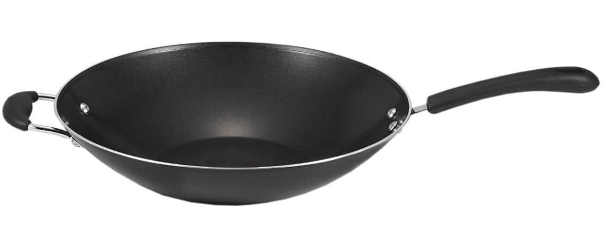 A wok for asian cooking