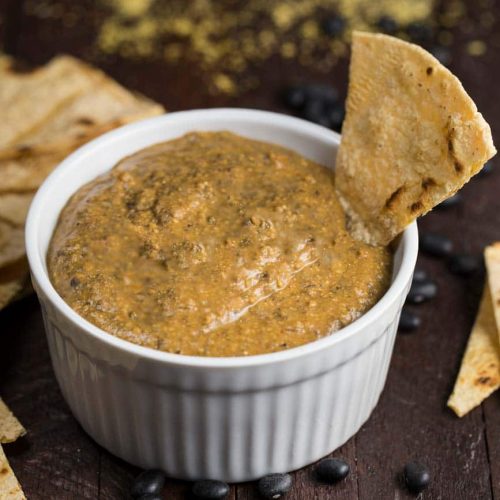 5Minute Black Bean Dip (no cooking required) Veggie Chick
