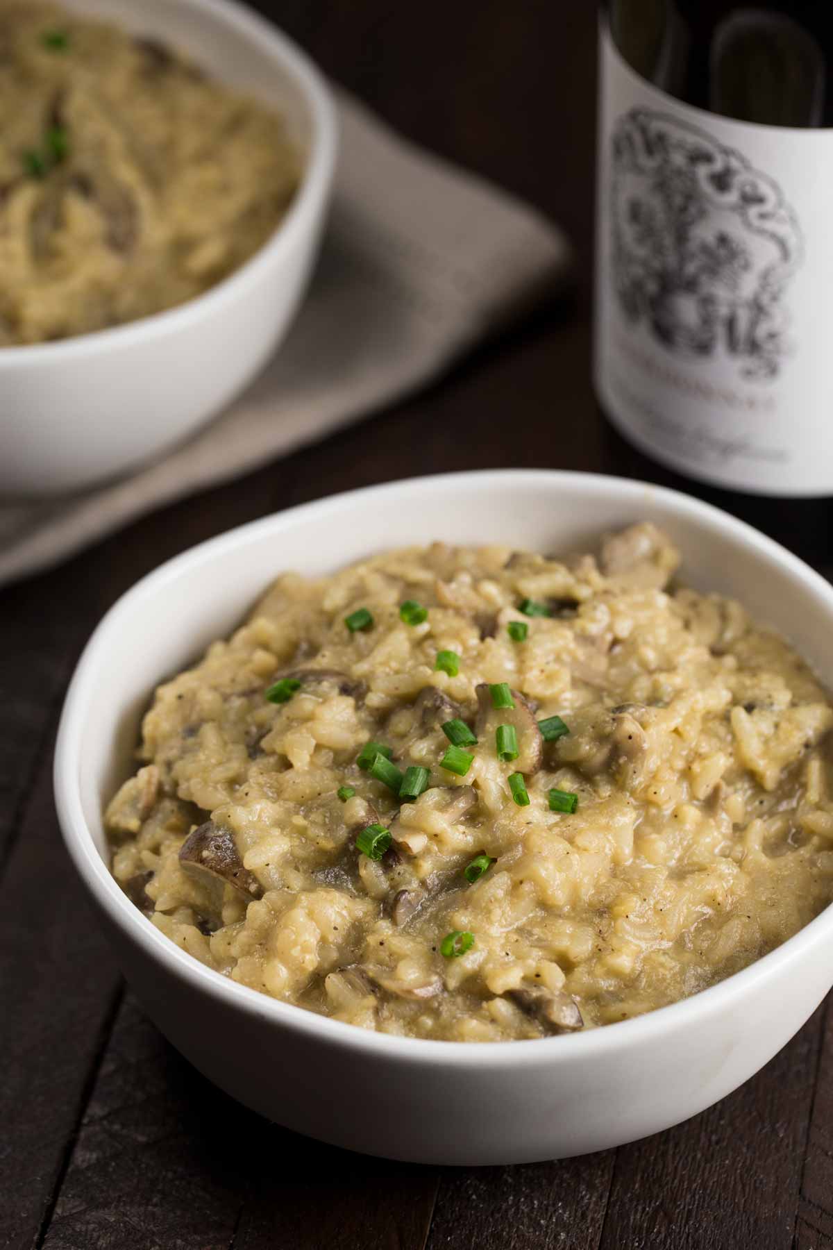 Instant Pot Mushroom Risotto (Vegan) Veggie Chick