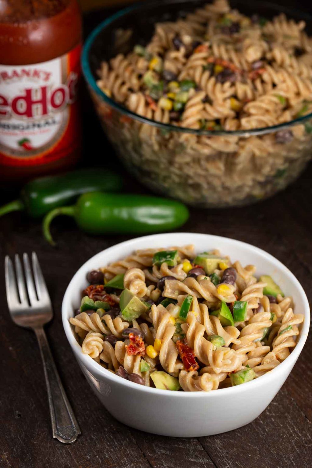 Spicy Jalapeño Pasta Salad (Vegan, Gluten Free) Veggie Chick
